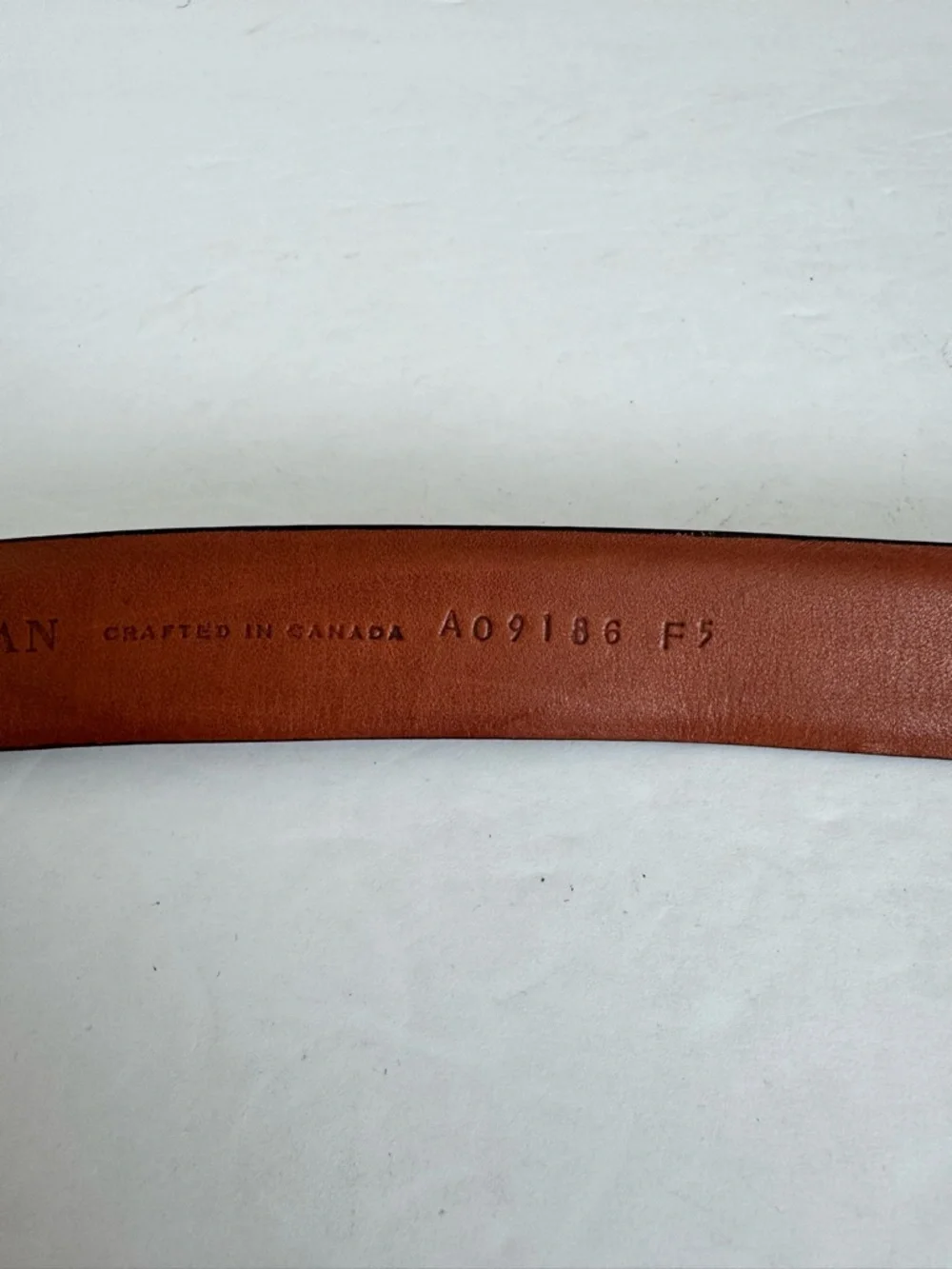 Cole Haan Leather Textured Belt black with silver buckle size 36